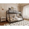 Twin Size Bunk Bed with Safety Guardrail and Ladder - 2 of 4