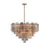 Crystorama Lighting Addis 16 - Light Chandelier in  Aged Brass - 4 of 4