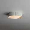ET2 Lighting Souffle 1 - Light Flush Mount in  Chaulk White - 3 of 3