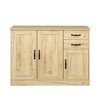 43 Inch Buffet Sideboard Cabinet With Storage, Entryway Accent Storage Cabinet, Wooden Coffee Bar Table for Kitchen, Entryway, Living Room - 2 of 4