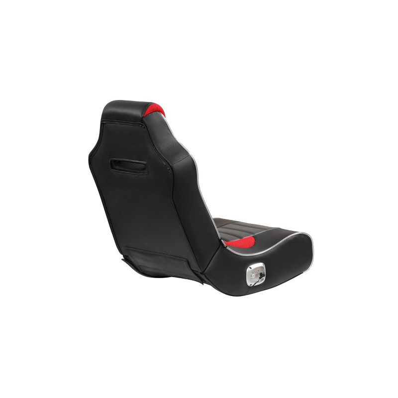 Flash Neo Fiber Floor Rocker Gaming Chair Red/Black with Speakers and LED Lights - X Rocker, 5 of 24