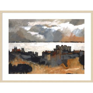 Amanti Art Channel Light by Metcalfe Clive Wood Framed Wall Art Print - 1 of 4