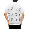 LA LEELA Men's Hawaiian Shirt Fashion Button Down Short Sleeves Holidays Aloha Party Casual Tops Summer Beaches Shirts for Mens - 2 of 3