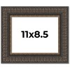 PosterPalooza | Photo Size Museum Brown Picture Frame - UV Acrylic, Foam Board Backing, Hanging Hardware - 2 of 4