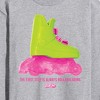 Men's - Barbie - Rollerblading Barbie the Movie Long Sleeve Graphic T-Shirt - 2 of 4