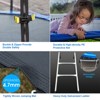 SUGIFT 10 FT Recreational Trampoline with Safety Enclosure Net and Ladder - 4 of 4