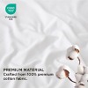 100% Cotton Sheets Set - 500 Thread Count Cotton Sateen Bedsheets, Luxury Hotel Quality, Soft & Breathable Bedsheets, 16" Deep Pocket, 4-Piece, Includ - 4 of 4