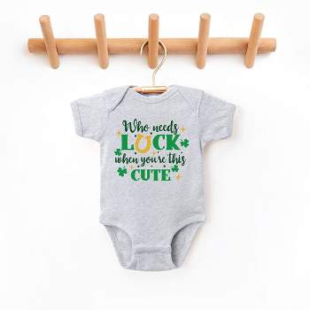 The Juniper Shop Who Needs Luck Baby Bodysuit