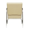 PureSana Chromium Ella Professional Reclining Shampoo Chair for Salons with Foam Cushions and Steel Frame for Hair Washing and Hair Care, Tan - 4 of 4
