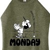 Women's - Peanuts - Lucy Monday Graphic High Neck Tank - 2 of 4