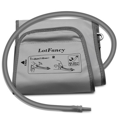 LotFancy Large Cuff Replacement (11"-17") for H-003DS Omron Upper Arm Blood Pressure Monitor HEM-711ACN2 HEM-412C2-Z HEM-747-IC, D-Ring Included