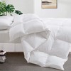 Peace Nest All Season Goose Feather Down Duvet Insert with 233TC Cotton Cover, Twin - 3 of 4
