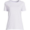 Lands' End Women's Relaxed Supima Cotton T-Shirt - 3 of 3