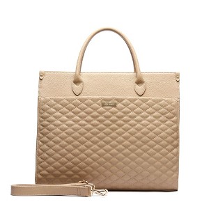 Luli Bebe Monaco Tote Bag, Made from Luxury Materials with Stylish Exterior, Includes Stroller Straps & Changing Pad, Parent in Style - 1 of 4