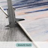Lahome Machine Washable Modern Abstract Floor Mat-Non Slip Ultra Thin Soft Rug for Living Room, Bedroom, or Office - 3 of 4