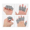 Unique Bargains Breathable Finger Sleeves Thumb Braces Support Elastic Compression Protectors for Relaxing Pain 30 Pcs - 4 of 4