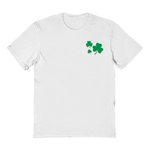 Rerun Island Men's Shamrock Pocket 2 Short Sleeve Graphic Cotton T-Shirt - 1 of 1