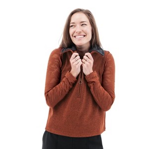 Aventura Clothing Women's Perfect 1/2 Zip Vest - 1 of 4