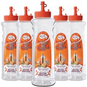 Master of Mixes Cocktail Essentials Triple Sec Syrup - 375ml Bottle (12.7 Fl Oz) - Mixer Perfect for Bartenders and Mixologists - 1 of 4