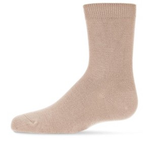Memoi Toddler's and Kids' Basic Soft Rayon from Bamboo Crew Socks - 1 of 3
