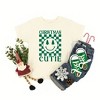 The Juniper Shop Christmas Cutie Checkered Toddler Short Sleeve Tee - 2 of 3