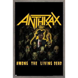Trends International Anthrax - Among The Living Dead Framed Wall Poster Prints - 1 of 4