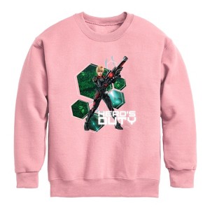 Boys' - Disney - Sergeant Tammy Hero's Duty Graphic Long Sleeve Fleece Sweatshirt - 1 of 2