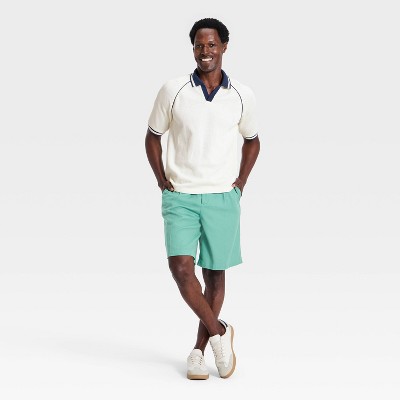 Мужские рубашки Goodfellow & Co Men's Casual Fit Polo Shirts - Goodfellow & Co™ Cream L — фото 3
