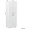NicBex Armoire Wardrobe Closet Storage Cabinet with Double Doors & Shelves for Bedroom - 3 of 4