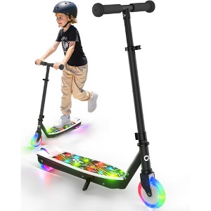 Mastgoal Electric Scooter for Kids with Adjustable Handlebar and LED Lights - 1 of 4