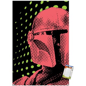 Trends International Star Wars: The Mandalorian: Grogu Street - Mando Unframed Wall Poster Prints - 1 of 4