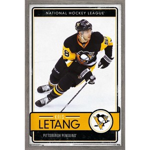 Trends International NHL Pittsburgh Penguins - Kris Letang 16 Framed Wall Poster Prints - 1 of 4