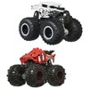 Hot Wheels Monster Trucks Demolition Doubles Bone Shaker vs Skelesaurus - 2 of 2