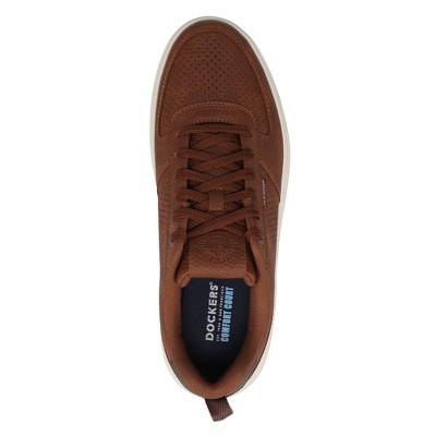 Dockers Mens Overtime Laser Casual Lace Up Sneaker, British Tan/Brown, Size 10.5 — фото 2