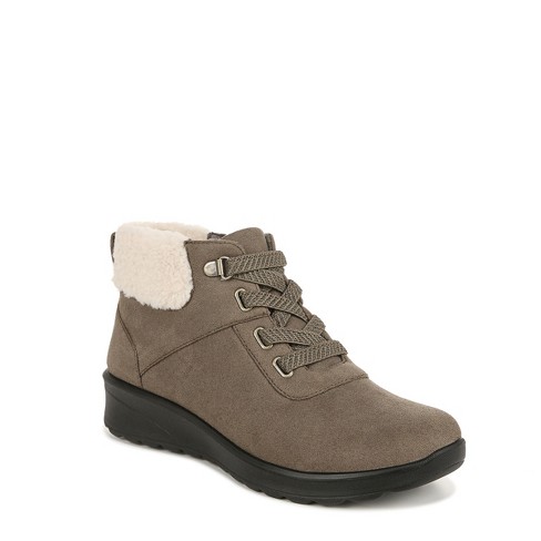 Bzees For Lifestride Womens Generation Ankle Booties Olive Night 9.5 M Target