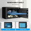 Bonsaii Safe Box with Fireproof Bag, Home Safe with Removable Shelf for Money Documents Jewelry Valuables, 0.6 Cubic Feet, 9.84"D x 13.78"W x 9.84"H - 4 of 4