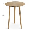 Kate and Laurel Sancia Round Metal Side Table, 15x15x20, Gold - image 2 of 4