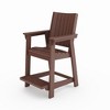 NicBex Outdoor Dining Chair,American Traditional Patio Dining Chairs with Weather Resistant Frame,28 inch Chairs Suitable for Patio,Garden,Brown - 2 of 4