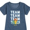 - Pokémon - Team Player Graphic Short Sleeve Fleece Dress - 2 of 4