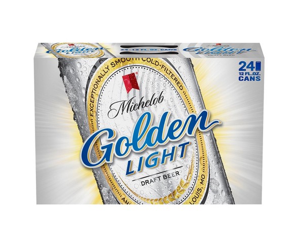 Michelob Golden Light - 24pk / 12 fl oz Cans
