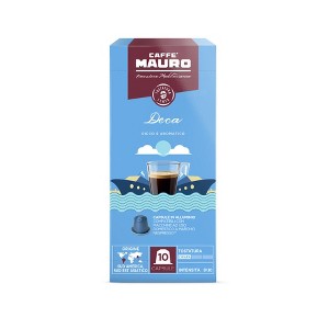 Caffe Mauro Decaffeinated Nespresso Coffee Capsules 10ct - 1 of 4