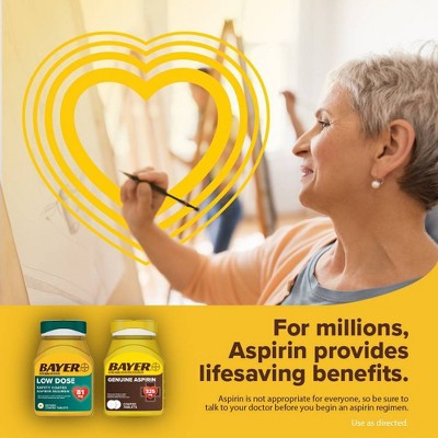 Bayer Low Dose 81mg Safety Coated Aspirin Tablets - 300ct
