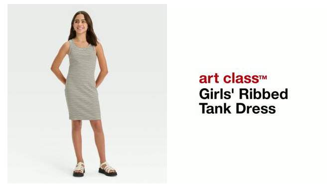 Girls' Ribbed Tank Dress - art class™, 2 of 5, play video