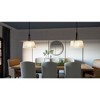 Quoizel Lighting Leona 3 - Light Pendant in  Matte Black - 2 of 4