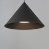 ET2 Lighting Pitch 1 - Light Pendant in  Black - 3 of 4