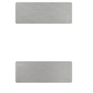 Unique Bargains Modern Waterproof Cushioned Non-Skid Kitchen Mats Set - 1 of 4