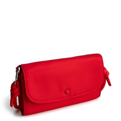 Vera Bradley Women's Nylon Wildwood Wallet Crossbody Bag