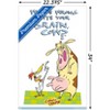 Trends International Cow and Chicken - Brain Unframed Wall Poster Prints - 3 of 4