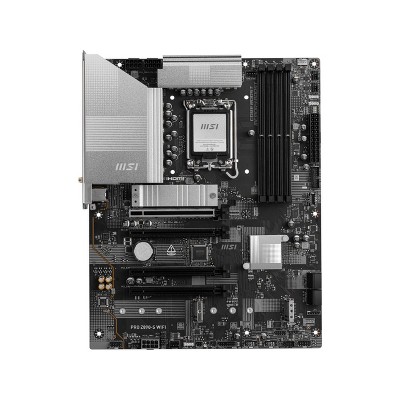 MSI PRO Z890-S WIFI Gaming Desktop Motherboard for Intel Core Ultra CPU (Z890SWIFI)