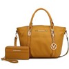 MKF Collection Azrael Vegan Leather Women’s Tote Bag with Wallet by Mia K - 2 of 4